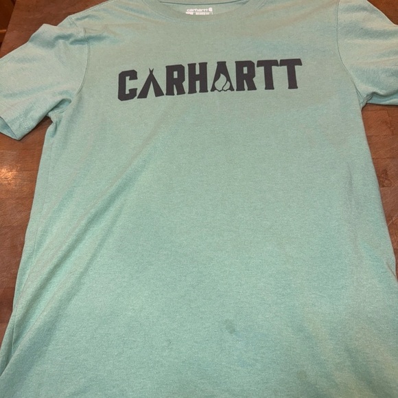 Carhartt Men's Mint Green Short Sleeve Tee SZ Small - Picture 13 of 14